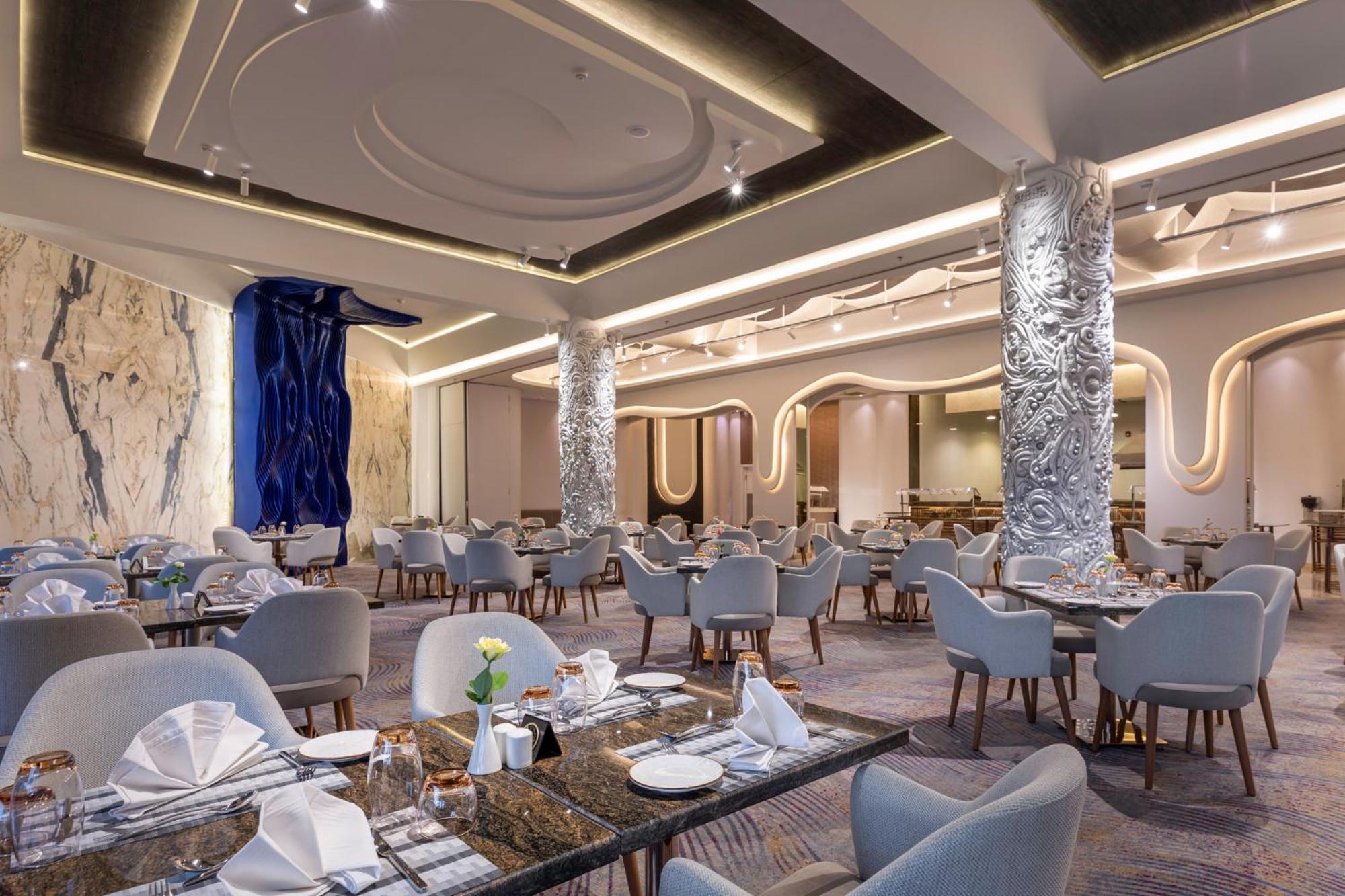 Mirage Hotel & Conference Center Alexandria Luaran gambar The restaurant