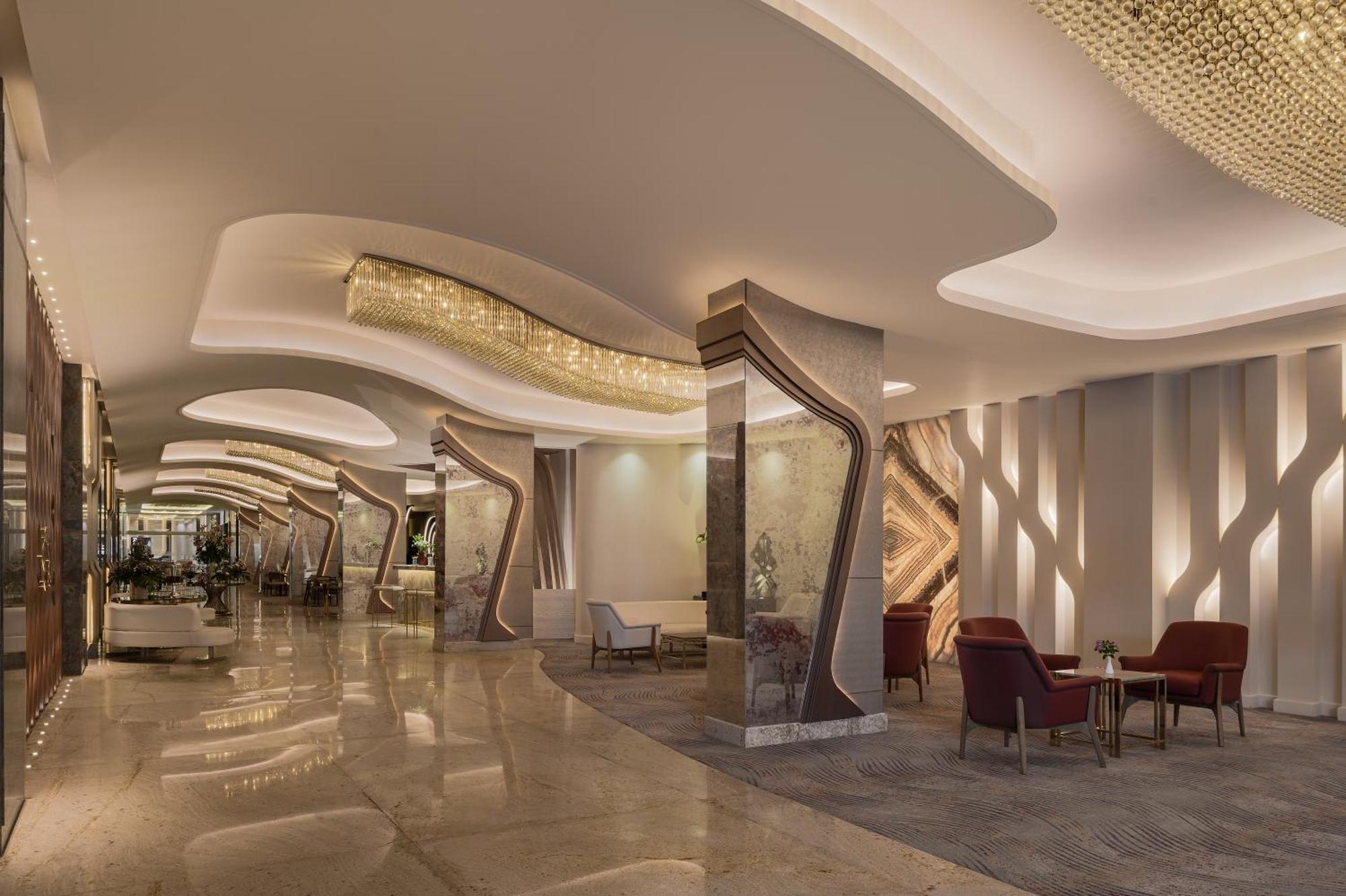 Mirage Hotel & Conference Center Alexandria Luaran gambar The lobby of the hotel